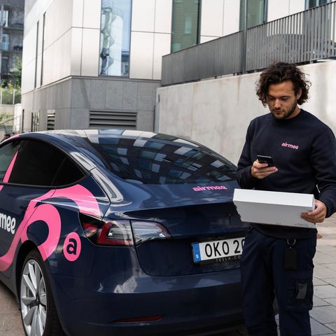 Express deliveries in Stockholm - get your orders in only two hours🚀 This is the future! 💚