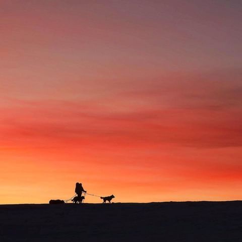Life is best spent outside in the winter color palette. 😍 @larskrempig shared these amazing images of his trip. 🧡

#thisisarctic #skiexpedition #outdoorlife #winterwonderland #wintercolors #finnmark #northernnorway