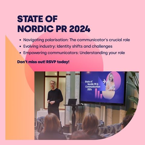 Unlock the power of communication: Join us for our breakfast seminar 14th of March in Oslo😎 Link in bio! 
.
.
.
#MyNewsDesk #NordicPR #PRreport