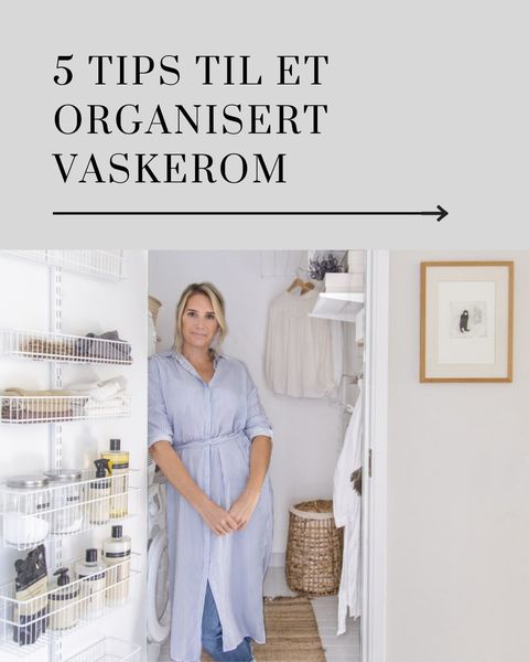 Vaskerommet - rommet vi ofte prioriterer sist, men som har størst potensial for å gjøre hverdagen enklere ✨ Med Elfas fleksible oppbevaringssystem kan du bruke hver kvadratcentimeter på en effektiv og stilig måte. Sveip for å se våre beste tips og triks for hvordan du kan optimalisere vaskerommet ditt på den beste måten, uavhengig av størrelse eller layout.

#elfanorge #elfa #oppbevaring #hjemmeinnredning #hjem #innreding #innredningsinpirasjon #diy ##ryddigogoversiktlig #organisere #organiseringstips #vaskerom #tørkestativ