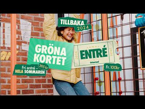 Favoriterna är tillbaka - Entrébiljetten + Gröna Kortet!
