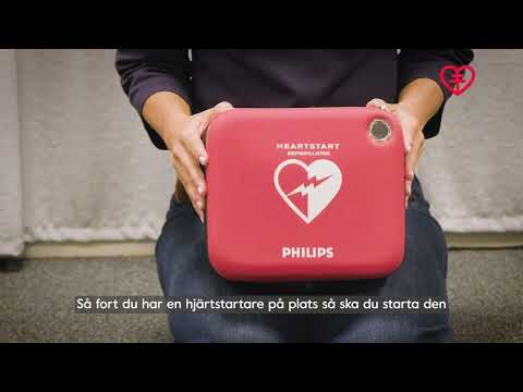 Hur använder jag en hjärtstartare?