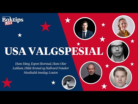 USA valgspesial 2024 🇺🇸 Hans Høeg, Espen Skorstad, Hans Olav Lahlum, Hilde Restad, Hallvard Notaker